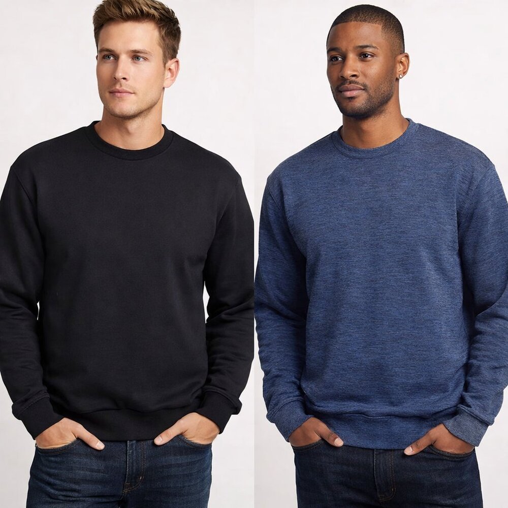 RANGE Fleeced Jersey Sweatshirt Bundle of 2 MED NWT - Picture 2 of 14